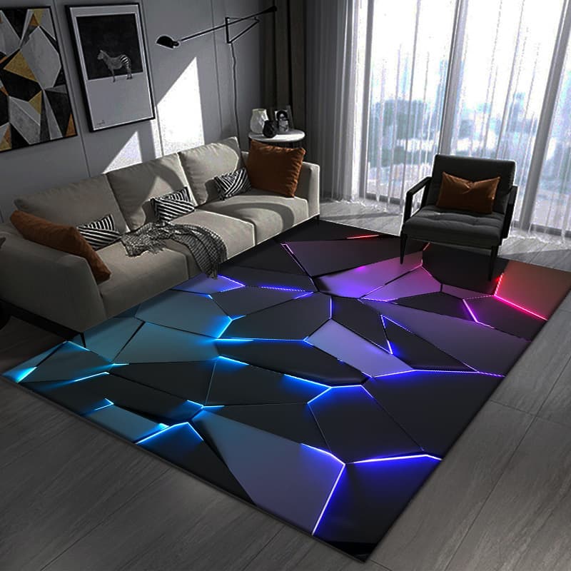 Creative three dimensional carpet for living room, sofa for bedroom, 3D