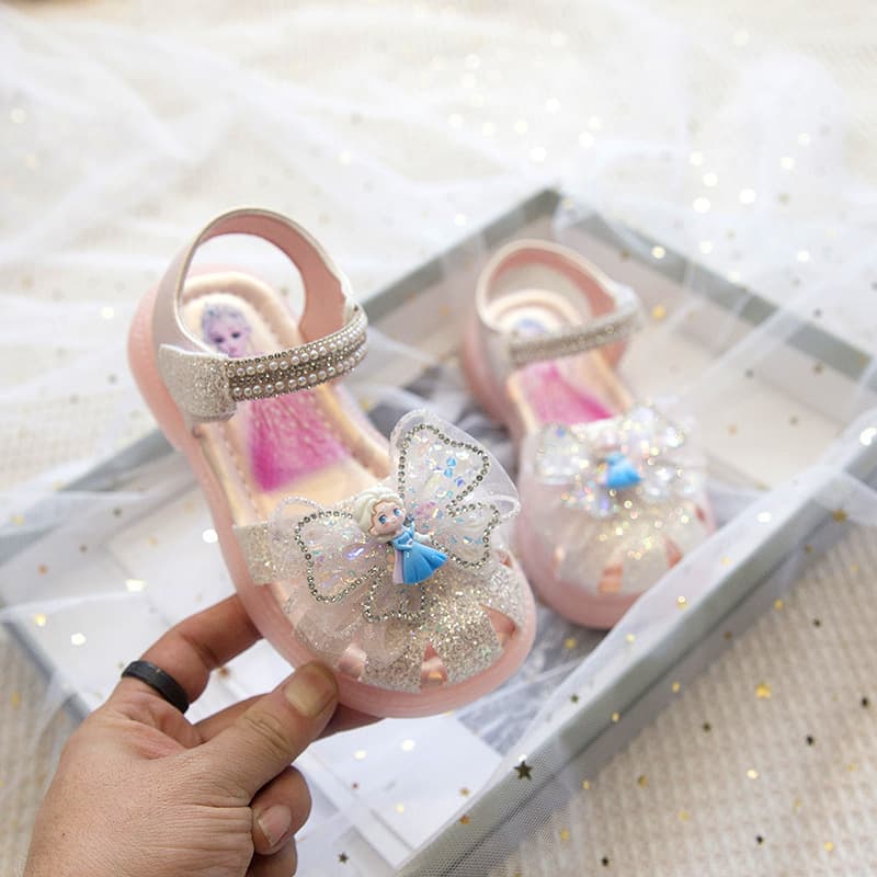 Summer sandals, children's small princess costume, soft sole 4