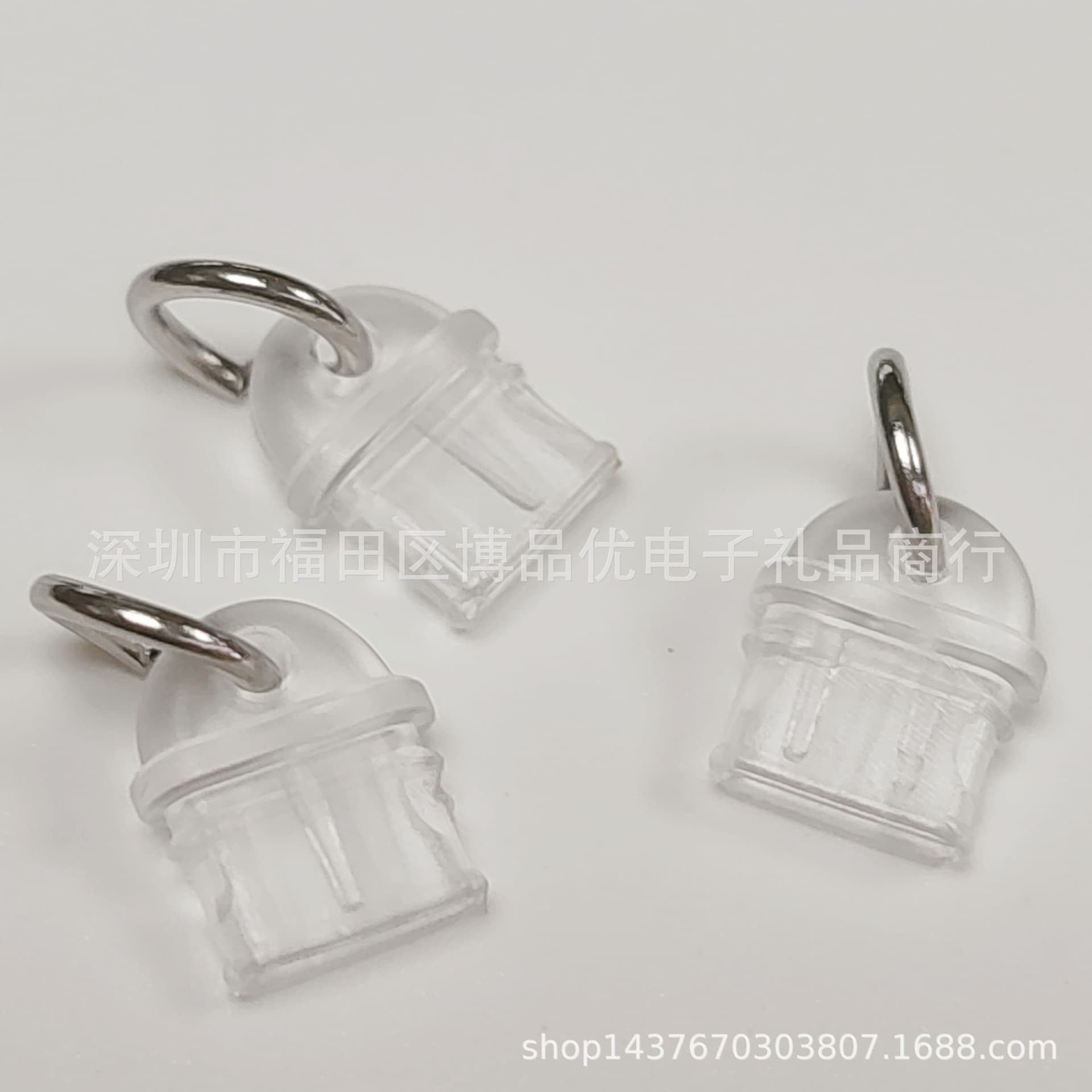 USB metal ring dust plug type-c silicone plug USB dust cover charging port waterproof sealed silicone products 1