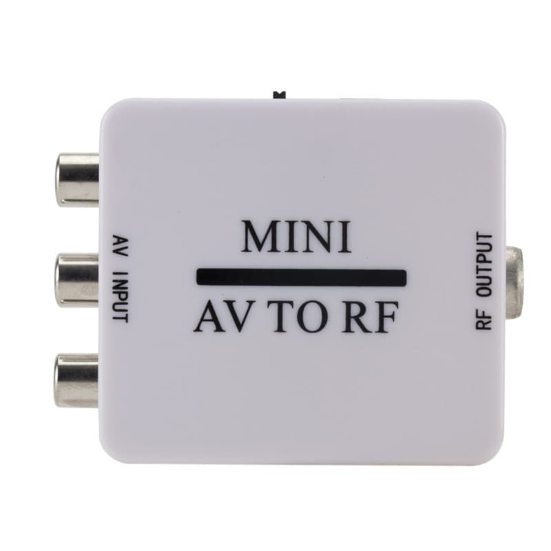 AV to RF video converter RF frequency band 67.25MHz61.25MHzav to RF amplifier TV receiver 5