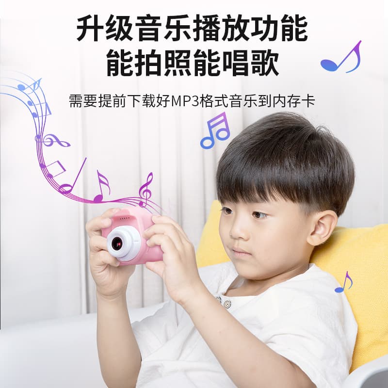 Cartoon toy, digital camera, music CCTV camera for students, Birthday gift 3