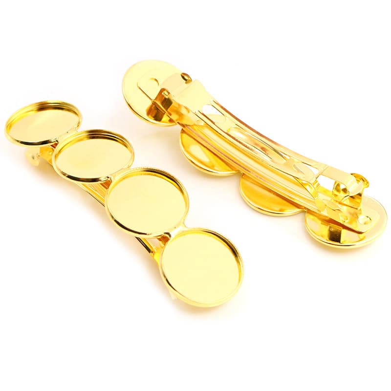 Hairgrip, hairpin, accessory, accessories, with gem, 20mm, 4 pieces, 8G 3