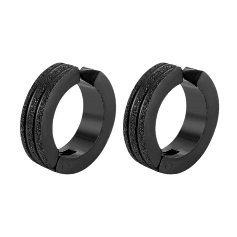 Trend matte fashionable earrings for men and women, no pierced ears 5