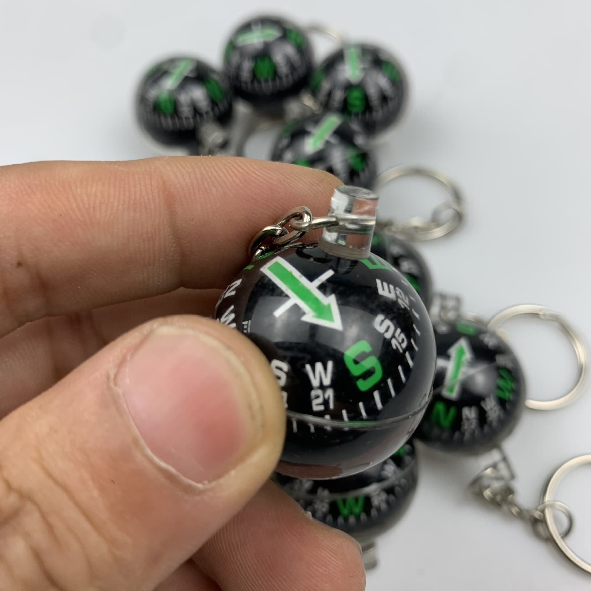 Keychain, travel spherical handheld small pendant 4