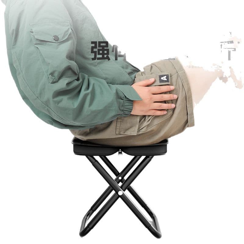 Travel folding handheld pony for camping for fishing, increased thickness 5