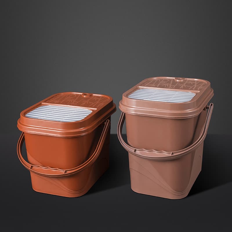 (Wholesale), bucket for home use, tea wet and dry separation, increased thickness 2