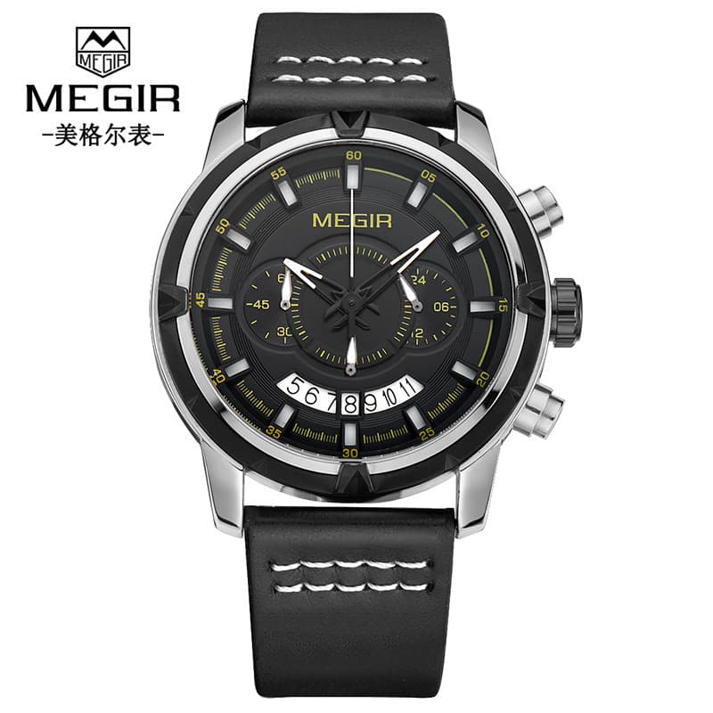 [New Waterproof Calendar Men's Watch from Creative to physical prototype] Model: 2047G. 1