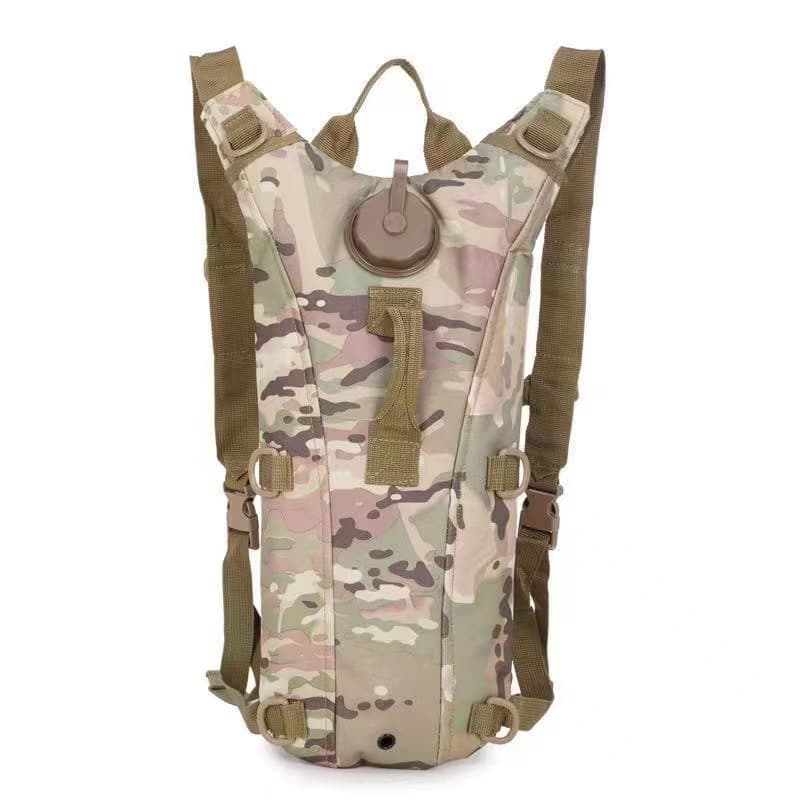 Water container, camouflage backpack, climbing travel bag, tactics convenient teapot 5