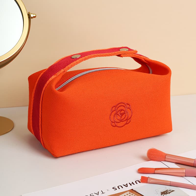 Handheld organizer bag for traveling, mountain tea, cosmetic bag, cosmetic lipstick, storage bag, new collection, high-end 4