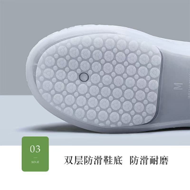 Non-slip silicone wear-resistant handheld shoe covers for men and women for students 4