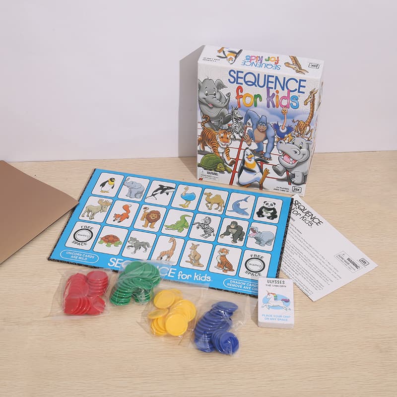 Sequence Game 5 in a Row Party Card Game 3