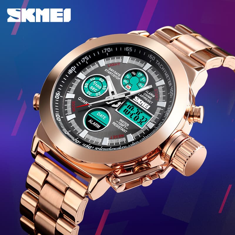 Fashionable trend universal electronic watch, simple and elegant design 4