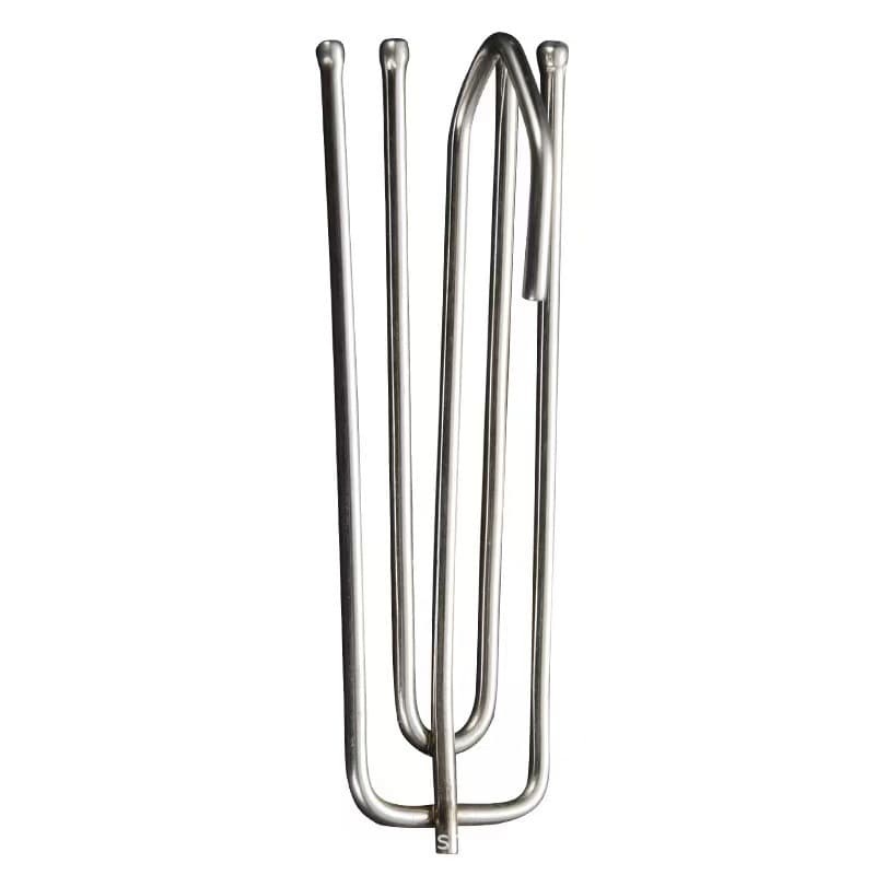 Curtain accessories manufacturer wholesale painted electroplating curtain hook household four-fork hook five-finger hook stainless steel hook 5