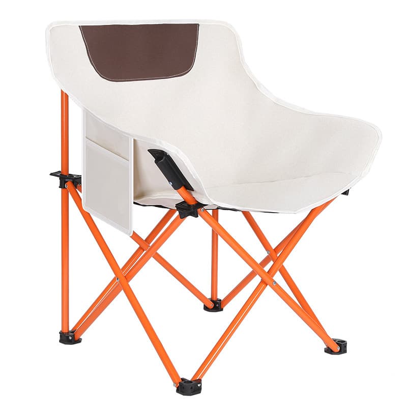 Outdoor folding chair fishing stool barbecue picnic chair moon chair stool camping chair camping chair folding chair portable 5