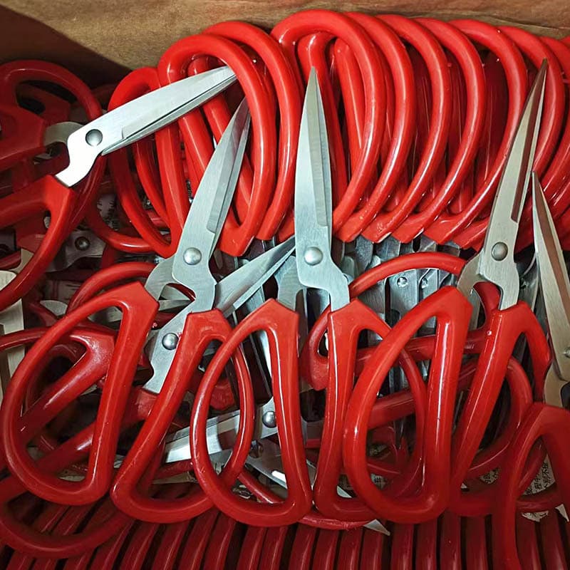 Bulk Red Home No. 2 Scissors Family Daily Civil Scissors Two -Yuan Shop Source 4