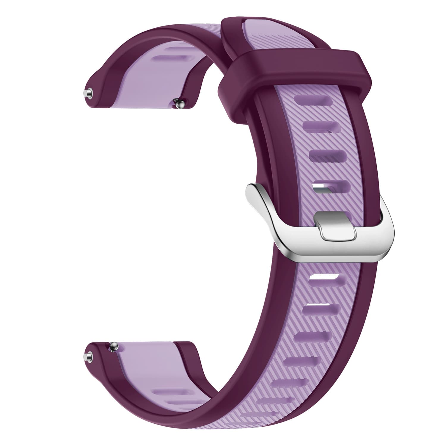Two-color silicone watch strap 5