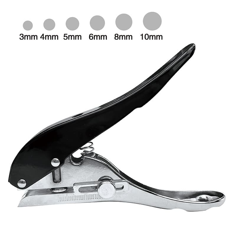 Small hole puncher, stationery, membership card PVC, tear-off sheet, DIY 2