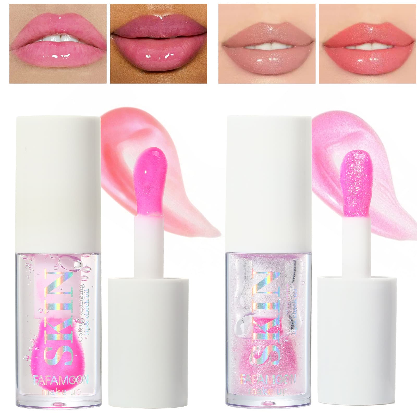 (Cross-border trading), lip gloss, lip balm, set, plump lips effect, intense hydration 1