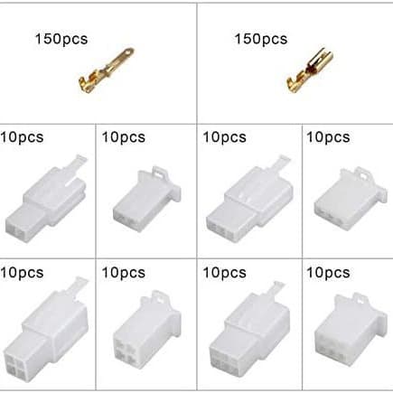 Cross-border wholesale 380pcs automotive wire connector 2346 pin/spring sheath terminal wiring 2.8mm kit 2