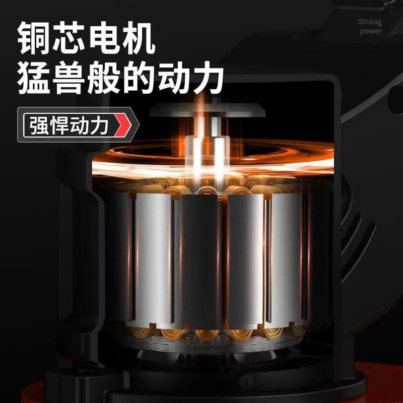 Electric lawn mower small household lawn mower rechargeable lawn trimmer lithium battery multifunctional lawn mower 3