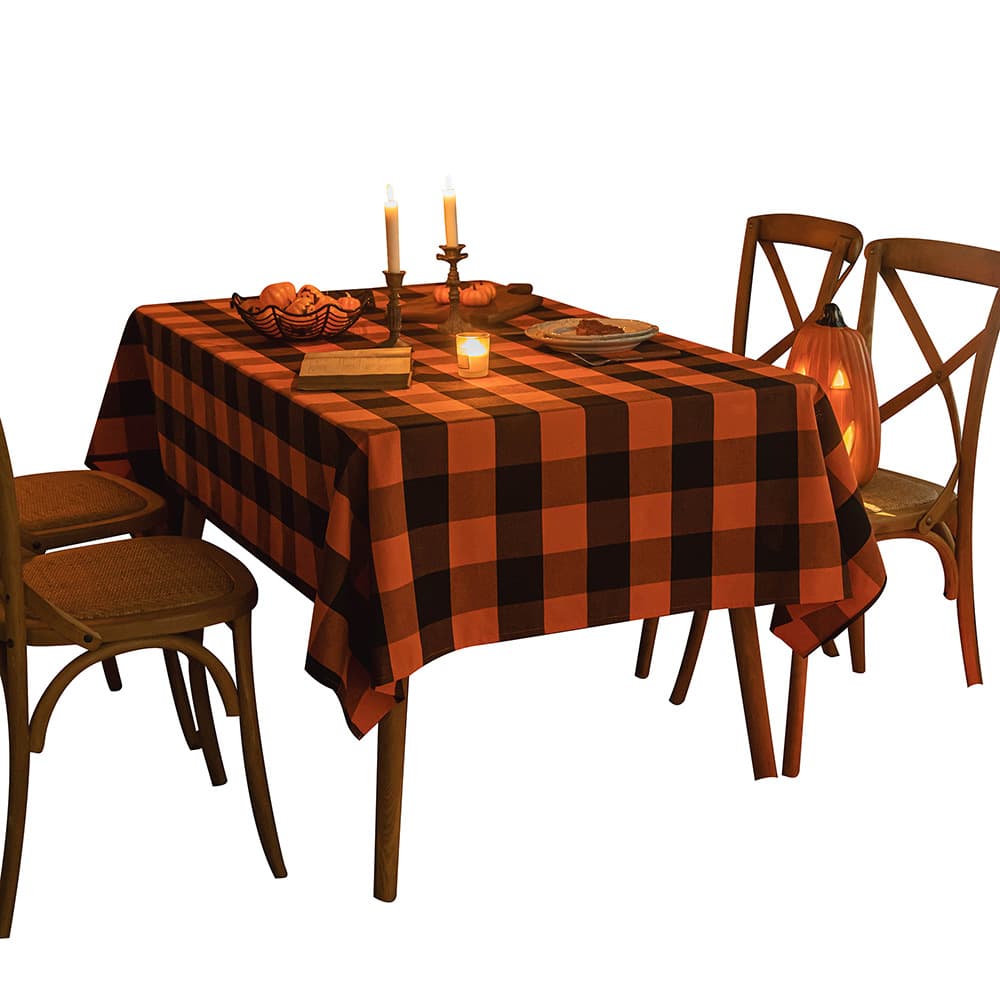 Halloween festive party decorative tablecloth square square rectangular tablecloth Simple restaurant decorative wild dining tablecloth 5