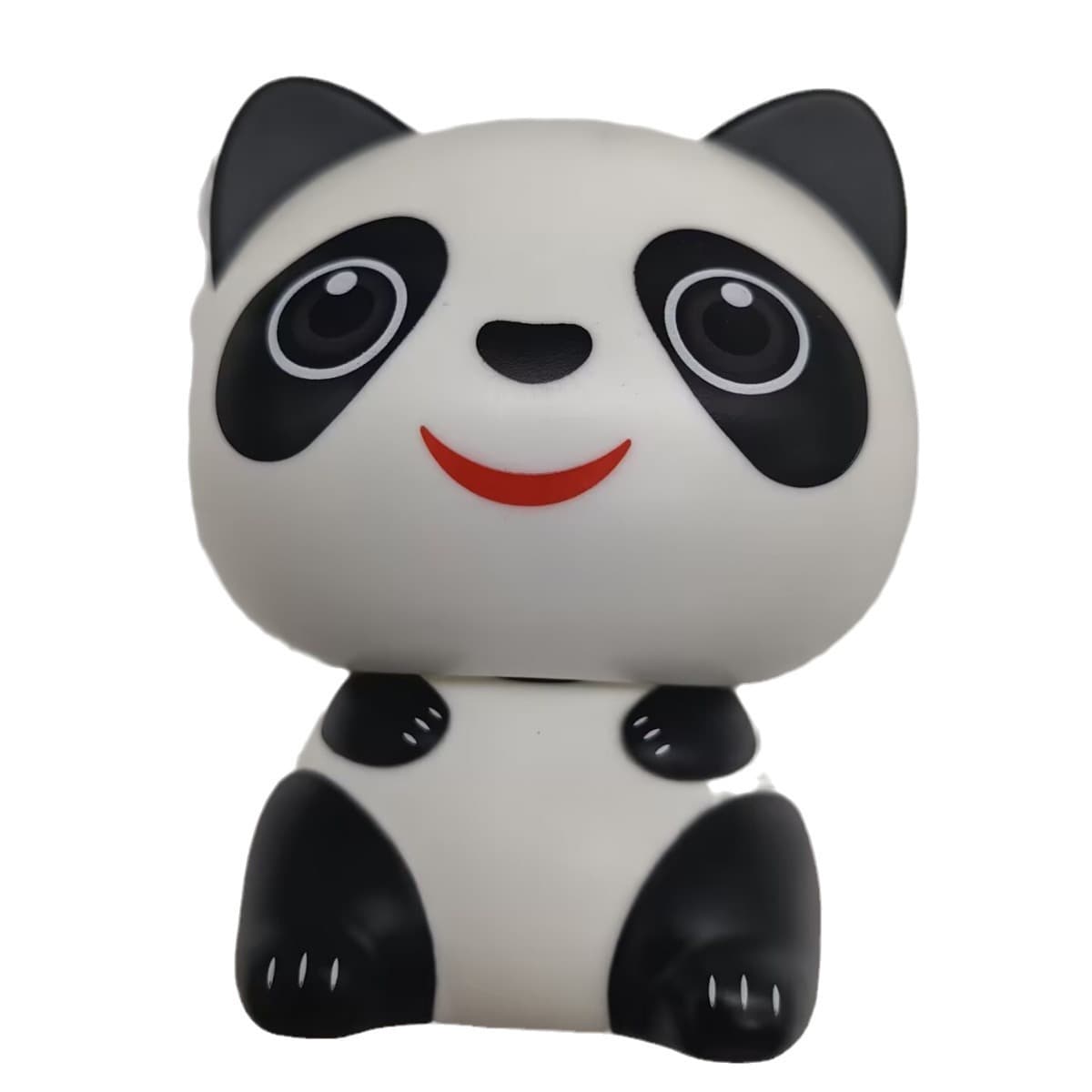 Cute and cute new solar panda car interior home slow swing piece internet celebrity national treasure national trend boutique gift 5