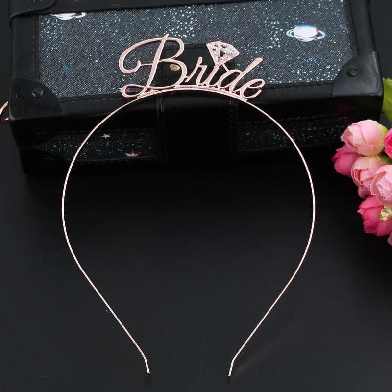 Team Bride to Be Headband - Bridesmaid Hair Accessory 5