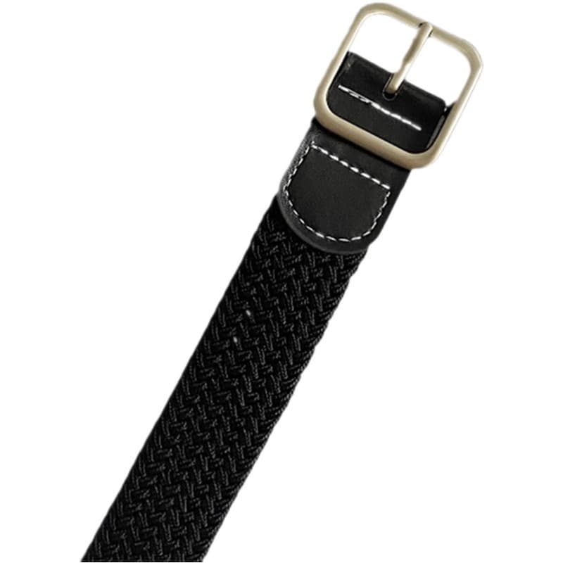 Elastic woven brand belt, trousers for students, internet celebrity 5
