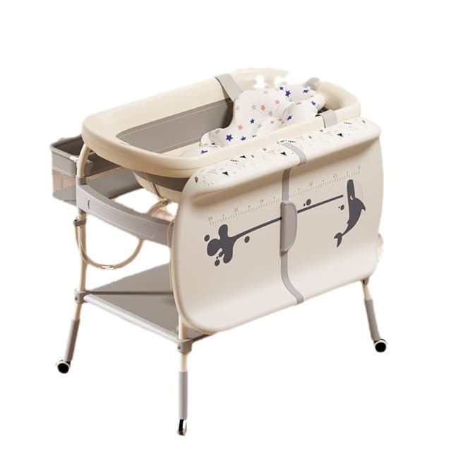 Diaper table, universal massager for new born, crib 5