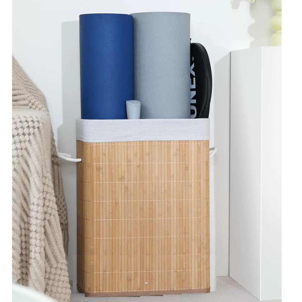 Storage basket, laundry basket, pack, yoga mat, storage system 3