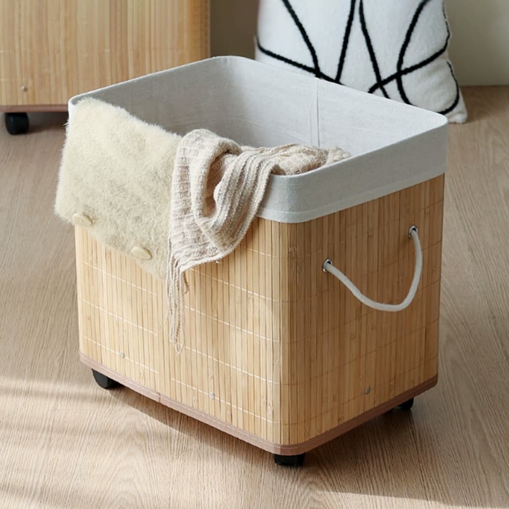 Storage basket, laundry basket, pack, yoga mat, storage system 6