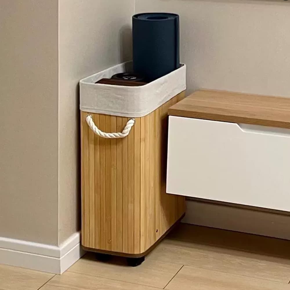 Storage basket, laundry basket, pack, yoga mat, storage system 1