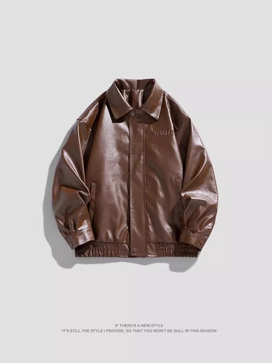 Polyurethane autumn universal trend jacket, American style 1