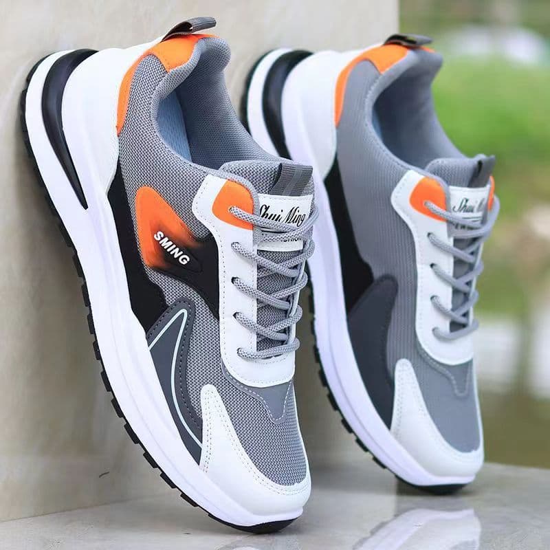 Men's new summer sports shoes, mesh breathable, trendy, versatile, casual, soft-soled, youth and dad shoes, cross-border 3
