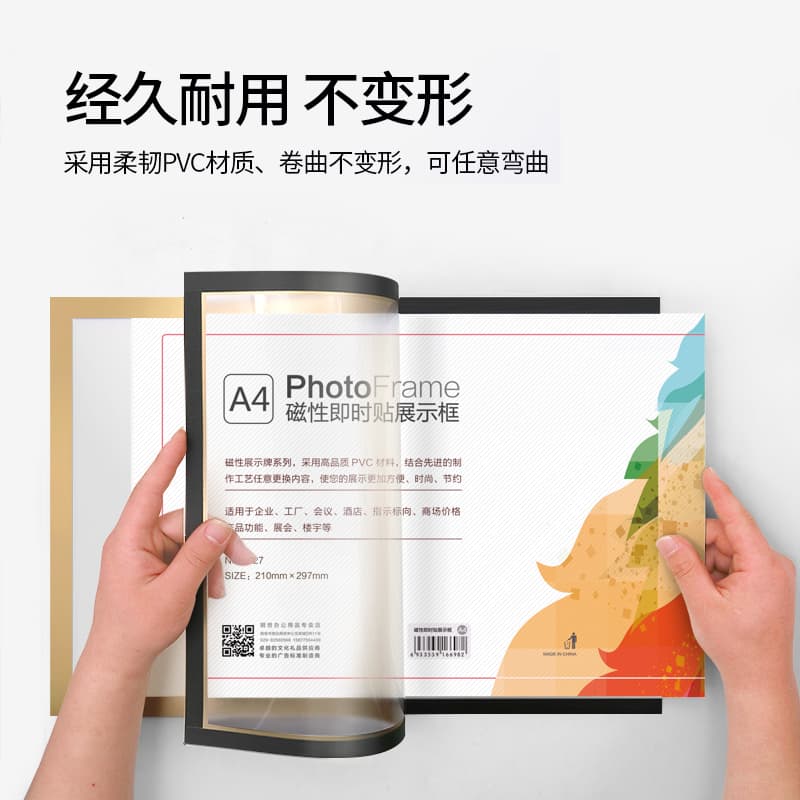 Magnetic stand, transparent photo frame, protective case, fridge magnet, new collection 3