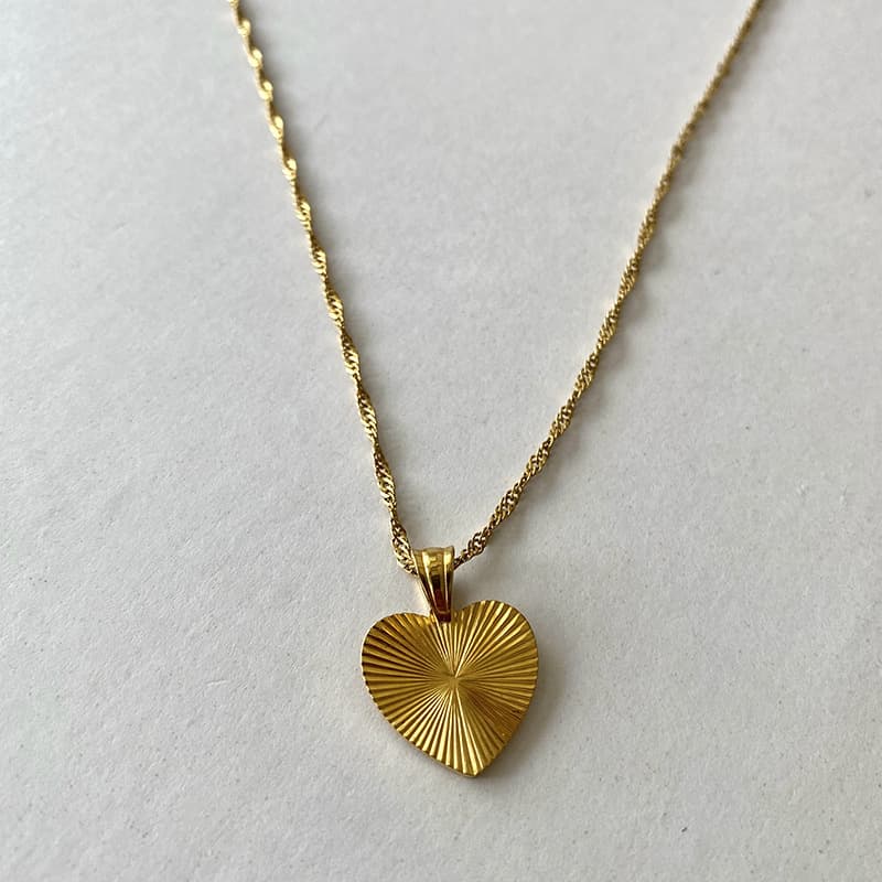 (Cross-border trading), design golden universal accessories stainless steel, pendant, European style, 18 carat, simple and elegant design 3