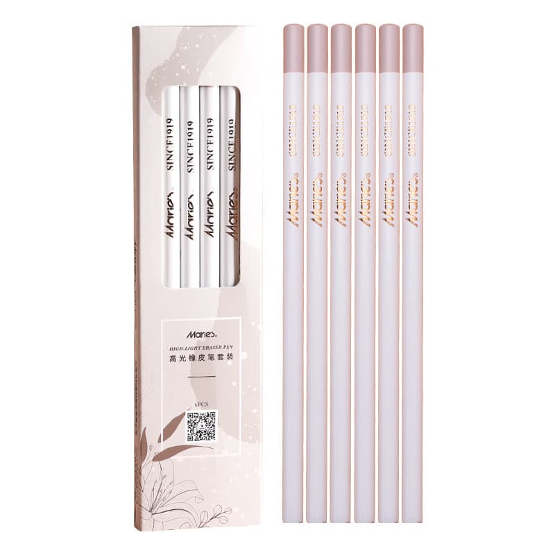 马利 Highlighter, eraser, brush, professional art pencil 1