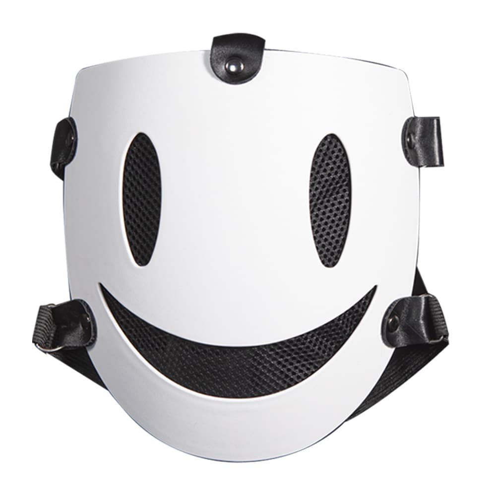 Plastic white mask, cosplay 5