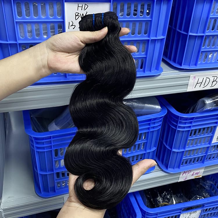 Body Wave Human Hair Bundle - Long Curly Hair Extensions 1