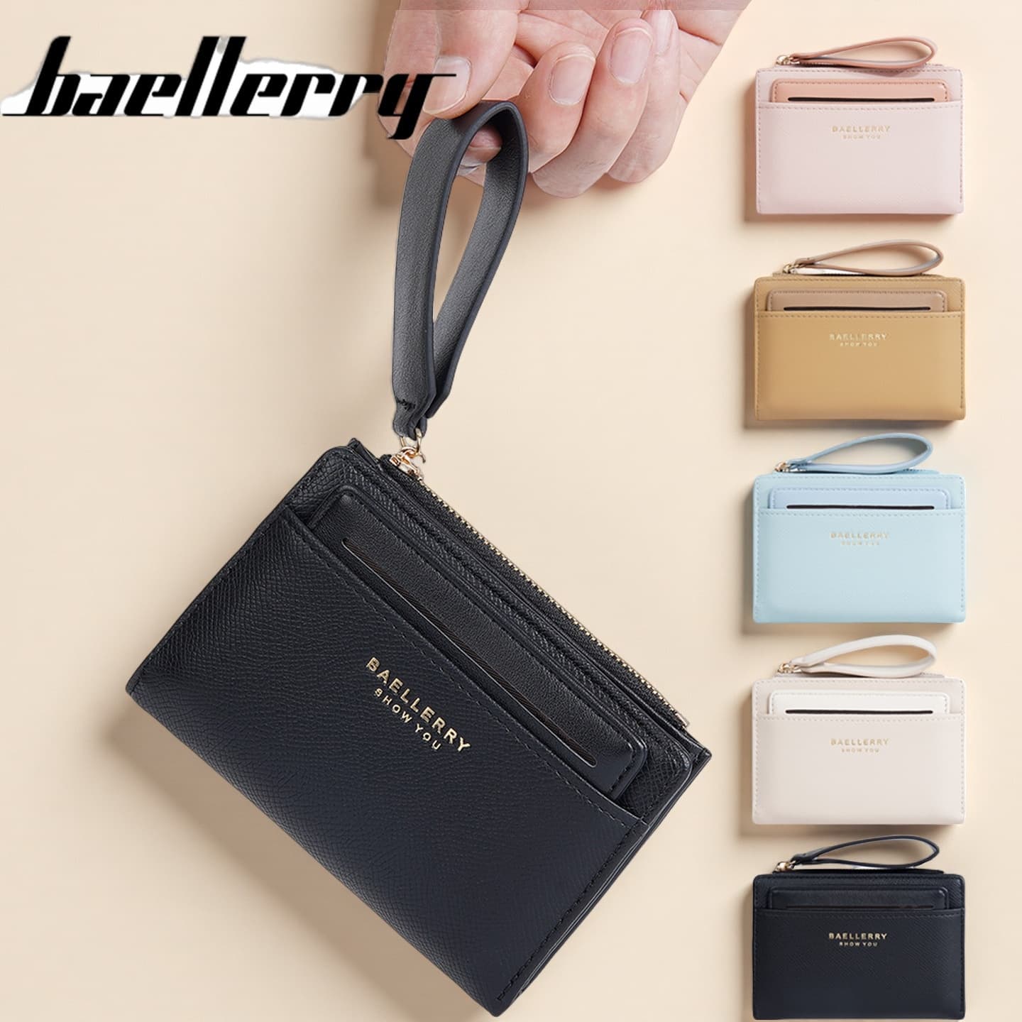 Wallet, bag, short card holder, (Physicals)