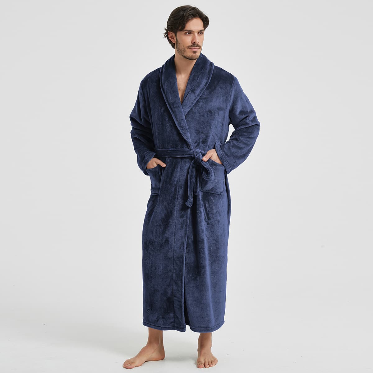 (Cross-border trading), bathrobe, flannel pijama, for beloved, European style 2