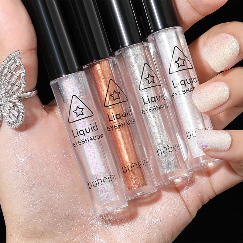 Blinking a tear liquid eye shadow sequins super shiny crystal glitter pink pearlescent pen highlight brightening liquid fine flash 1
