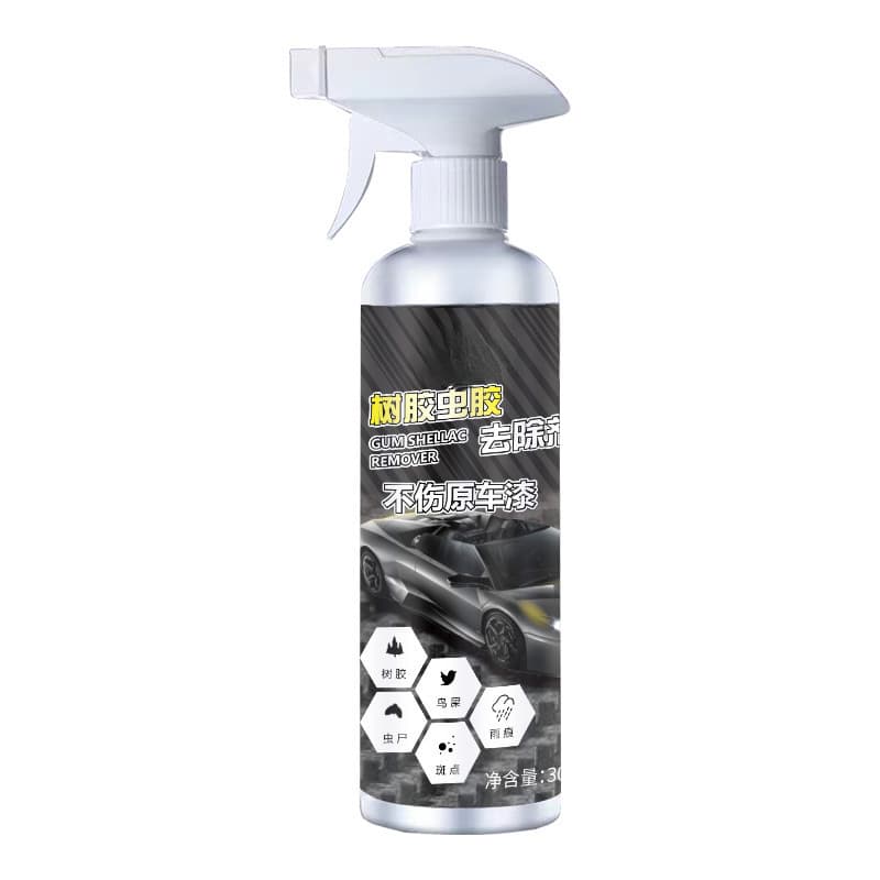 Shellac remover car car wash liquid painted bird guano resin gum cleaner cleaning powerful detergent removal 5