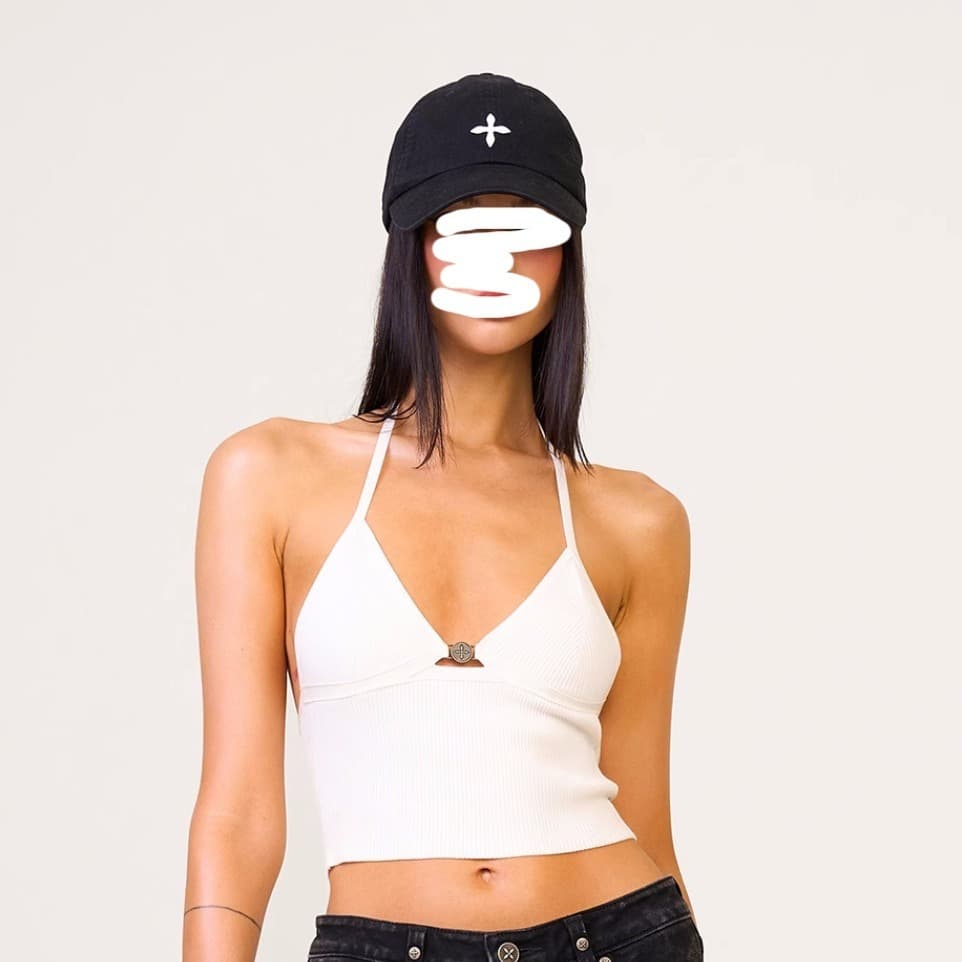 SMFK classic cross flower cross chain classic baseball cap embroidered casual hat 24 new styles 3