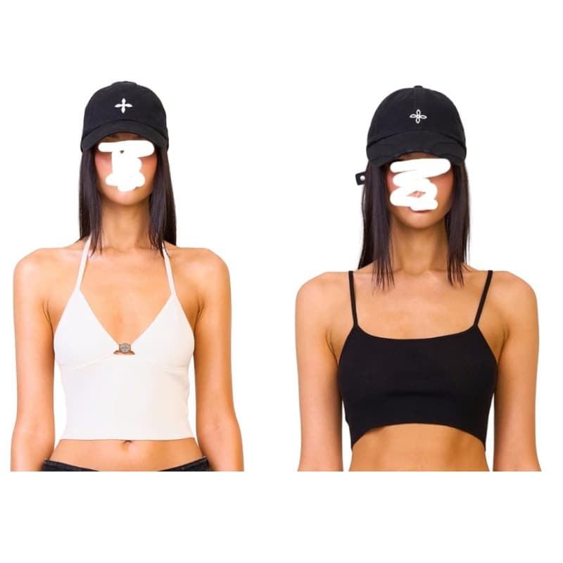 SMFK classic cross flower cross chain classic baseball cap embroidered casual hat 24 new styles 1