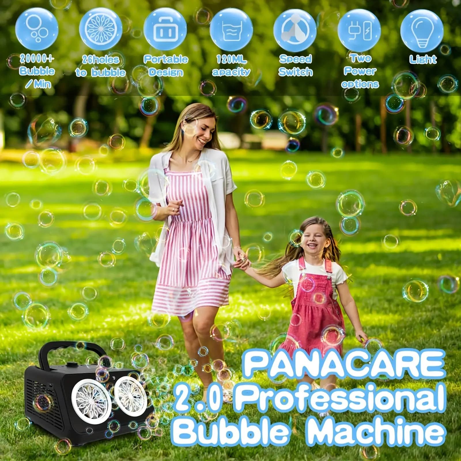 (Cross-border trading), toy, electric handheld automatic travel bubble machine, fully automatic 2