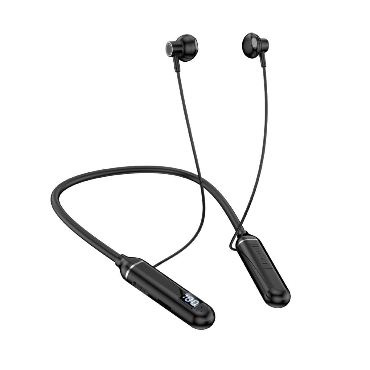 [Big Book] Hanging neck -type wireless Bluetooth headset, large capacity semi -in -ear movement stereo hanging neck headset 5