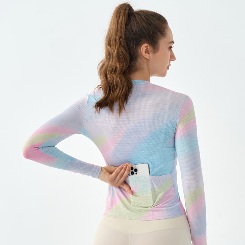 Summer travel jersey, windproof bike, sports jacket, breathable long-sleeve 2