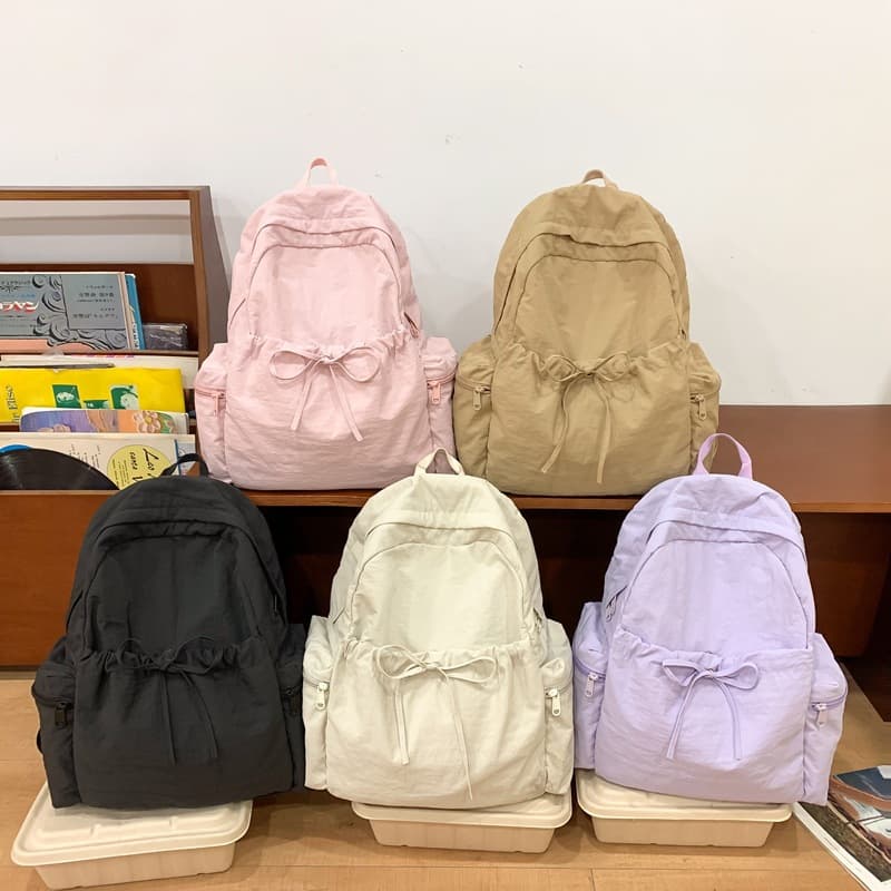 Summer fresh school bag, backpack, for secondary school 4