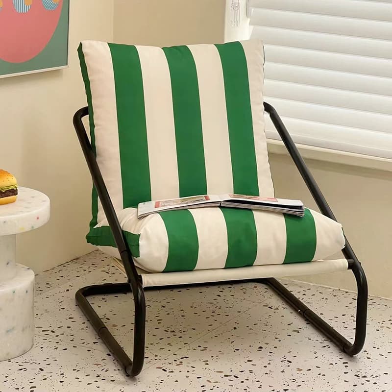 Armchair Factory Straight Hair Radbiin Red Green Chair Sofa Chair Home Single Chair Outdoor Leisure Chair 1